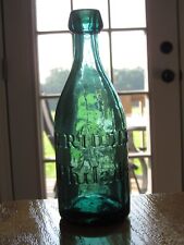 Iron Pontil W. Riddle Soda picture