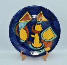 Dolores Hidalgo Amora Picasso Talevera Abstract Cubism Art Pottery Plate Mexico picture