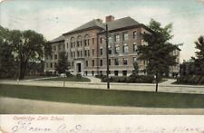 Cambridge Latin School, Boston, MA - 1906 Vintage Postcard picture