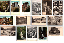 Trivoli Italia ITALY Postcard LOT of 15. UNPOSTED 1905-1910c Ruins church arch picture