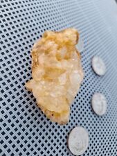 Raw Rough Hunk Of Yellowish Crystal Clear Quartz Almost 200 Grams picture