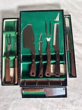Lot of 8 Vintage Mid Century BARLOW Kitchen Knife JAPAN picture