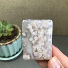 53mm Natural Sakura Agate Pendant polish Crystal Quartz Specimen Madagascar 1354 picture