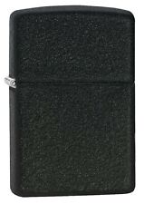 Zippo Black Crackle Pocket Lighter picture