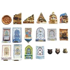 Arab Middle Eastern Ethnic Style Art Window Refrigerator Magnets. picture