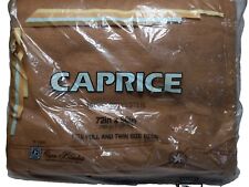 Vintage Owen Caprice Blanket Cocoa 100% Polyester Twin/Full Size 72 x 90 picture