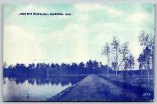 Postcard Lake Bir Rabalou, Gurdon, Arkansas B130 picture