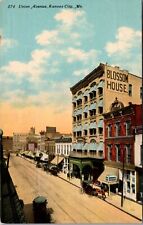 Postcard Union Avenue in Kansas City, Missouri picture