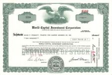 World Capital Investment Corp. - Stock Certificate - General Stocks picture