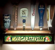 Wall Mount MARGARITAVILLE BEER TAP HANDLE DISPLAY REMOTE CTRL LED BAR SIGN picture