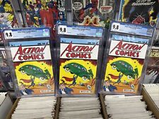 Action Comics: Facsimile Edition 1 CGC 9.8 Reprints Action Comics #1 picture