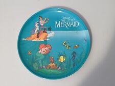 Vintage Disney The Little Mermaid 8” Melamine Children’s Plate Zak Snack Vtg picture