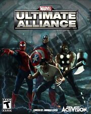 Marvel Ultimate Alliance Custom Fan Made Cover Art Poster picture