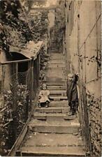 CPA PARIS 18th Old Montmartre. Stairs in the Maquis. (479730) picture