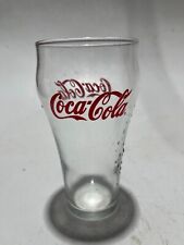 Vintage Coca-Cola Bell Glass Clear W/ Red Lettering Coke 6