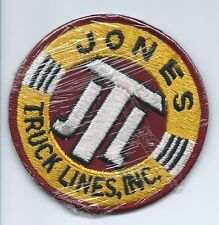 Jones Truck Lines, Inc. driver/employee patch 3-1/2 in dia #180 picture