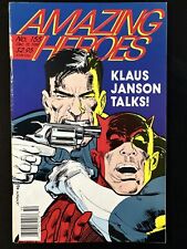 Amazing Heroes 155 Fantagraphics 1988 Klaus Janson Punisher & Daredevil Fine *A2 picture