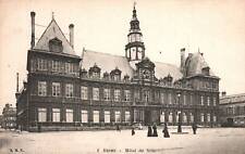 VINTAGE POSTCARD CITY HALL AND PEOPLES' SQUARE AT REIMS FRANCE c. 1905 (UN/BACK) picture