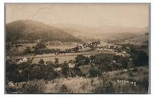 RPPC Aerial View of BERLIN NY New York 1921 Real Photo Postcard picture