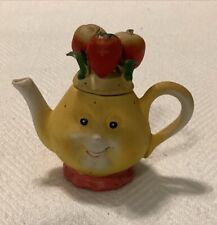 Vintage 50’s Anthropomorphic Teapot 3.5 Inches Cottage Core Shabby picture