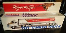 1992 Exxon Gas-Oil Toy Tanker Truck Diecast Battery Operated Light/Sound~NIB-#1 picture