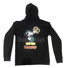 Disney Epcot Germany World Showcase Mickey Pretzel Zip Up Hoodie Medium NEW picture