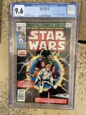 Star Wars #1 CGC 9.6 White Pages Marvel Comics 1977 New Case picture