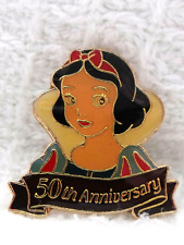 1987 Disney Brooch Pin DLR Snow White 50th Anniversary Vintage picture