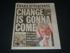 2020 JUNE 8 NEW YORK DAILY NEWS NEWSPAPER - CHANGE IS GONNA COME picture