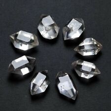6g/8pcs 12-13mm Top Quality Natural Herkimer Diamond Quartz Crystal Healing 1917 picture