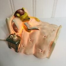 Vintage Disney Charpente Classic Winnie the Pooh Nursery Night Light Flaw Read picture