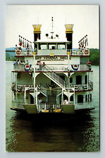 MV West Virginia Belle, Exterior, Ships, Transportation, Vintage Postcard picture