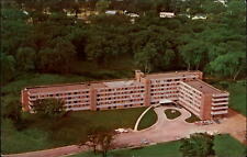 Meth-Wick Manor Cedar Rapids Iowa aerial view ~ 1971 vintage postcard picture