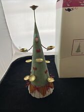 Dept 56 Let There Be Light Tree Xmas Krinkles Candle Holder Patience Brewster  picture