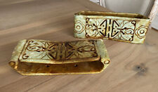 Set of 2 - Carved Jade Opium Pillow - Arm Rest - Chinese - Great Condition picture