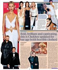 Emily Ratajkowski Cate Blanchett Sam Smith Iris Law Kate Moss Newspaper Clipping picture
