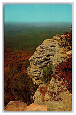 Paris AR Arkansas Mount Magazine Cameron Bluff Highest Point Postcard 1962 picture