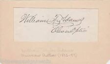 William T. Adams ‘Oliver Optic’ Author Original Vintage Autograph Signature picture