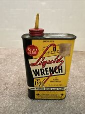 Vintage Liquid Wrench Oil Tin Can 16 oz Spout Advertising Empty picture