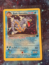 2000 Pokemon Team Rocket Dark Gyarados Holo 8/82 picture