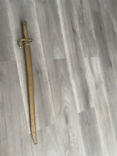 French Model 1872 Chassepot Rifle Sword Bayonet + Scabbard Navy Chatellerault picture