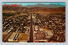 Brea CA- California, Aerial Of Town Area, Antique, Vintage Postcard picture