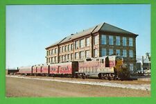 Train Locomotive Vintage Postcard Algoma Central Ry. Train No.2 picture