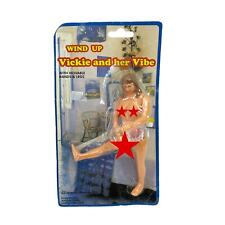 1999 WIND-UP TOY VICKIE AND HER VIBE VIBRATOR ADULT NOVELTY GAG JOKE MIP  picture