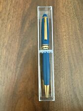Luxury Blue Matte texture Ballpoint Pen Writing Set - Nice Gift For Business picture