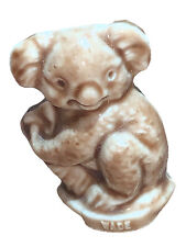 Vintage Porcelain Wade Whimsy Tan Koala Bear Figurine Made England  picture