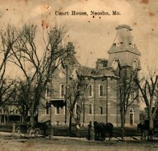 Old Court House Building Neosho Missouri MO 1910 DB Postcard picture