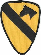 Female 70s 80s 2nd Quality Army 1st Cavalry Division ADU SSI Iron Sew on Patch picture