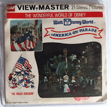View-Master Walt Disney World America On Parade Orlando FL  3 reel packet A954 picture