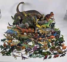 Huge Collection Dinosaur Figure Bundle Lot Mixed Selection Vintage Modern 100+ picture